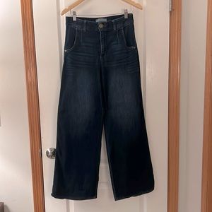 Wit & Wisdom jeans, wide leg, size 8